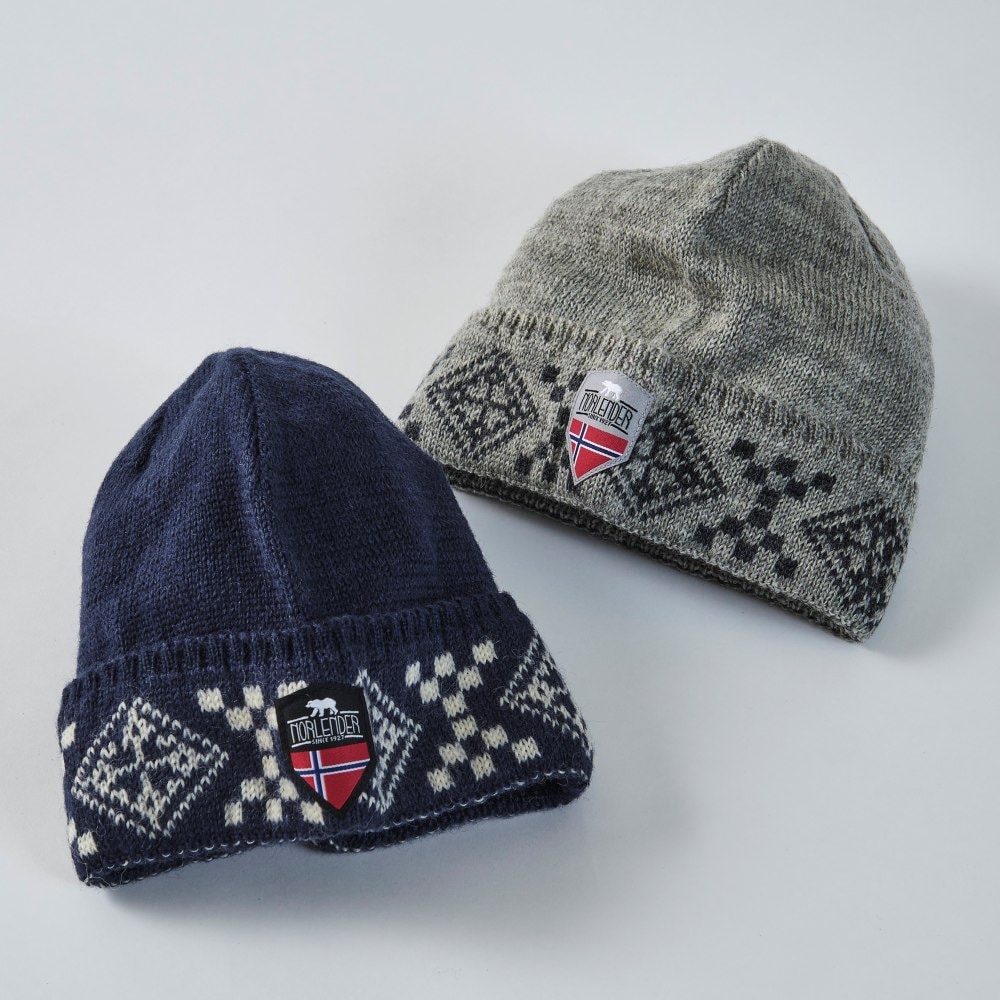 NORLENDER（ノーレンダー）ニットキャップ 【ノルウェーの老舗メーカーの暖かニットキャップ】