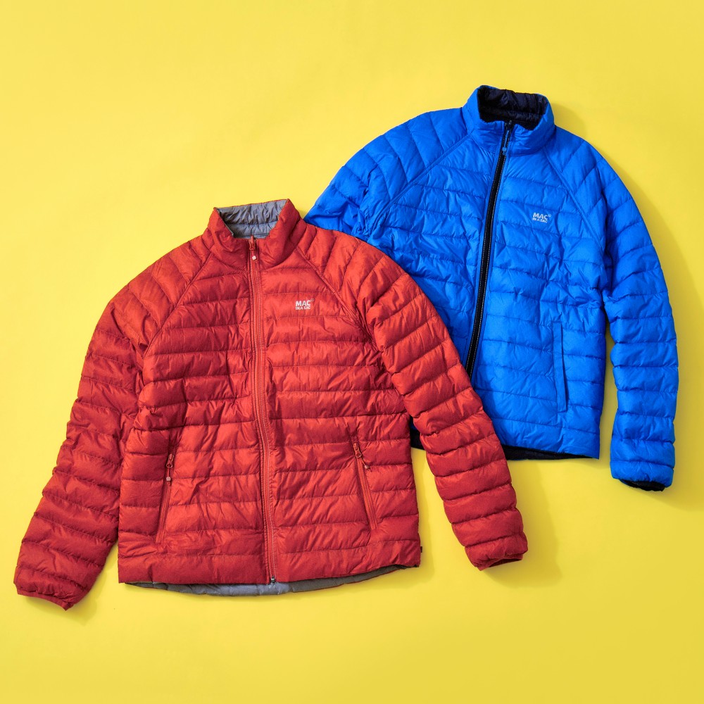 ＜マック イン ア サック＞リバーシブルダウンジャケット【北アイルランド発のパッカブルダウン】