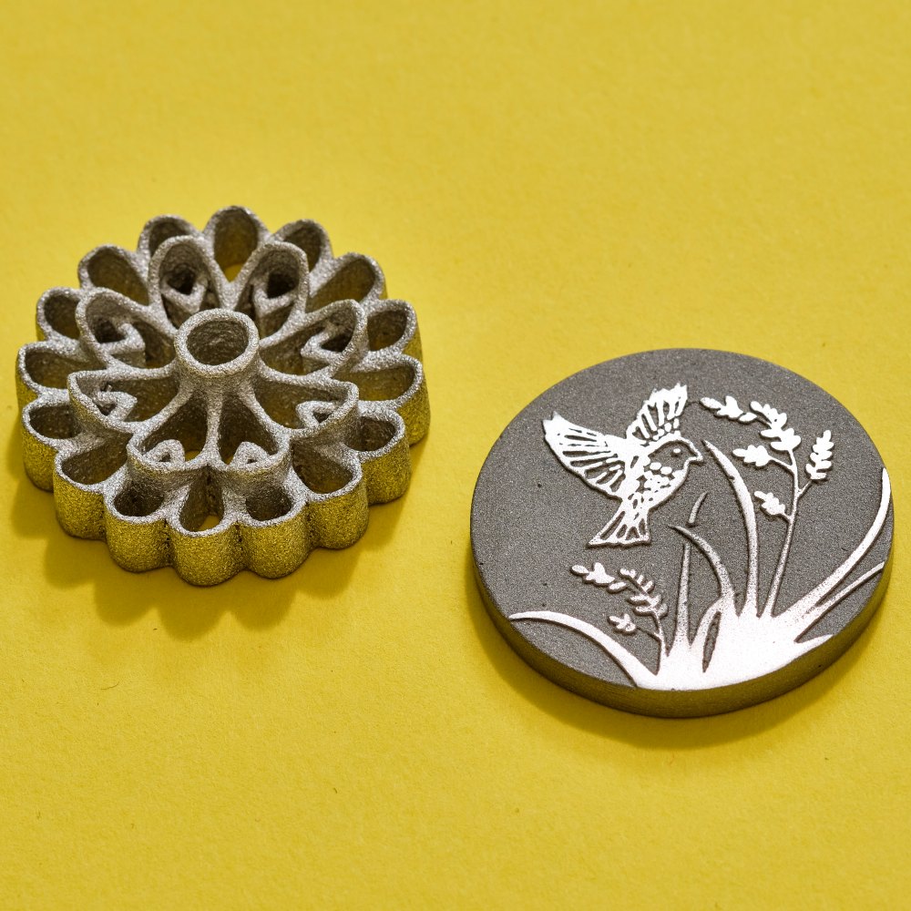 NAKAGO　稲穂とすずめマーカー＆花留めマーカー【地元愛に溢れる錫ブランド】