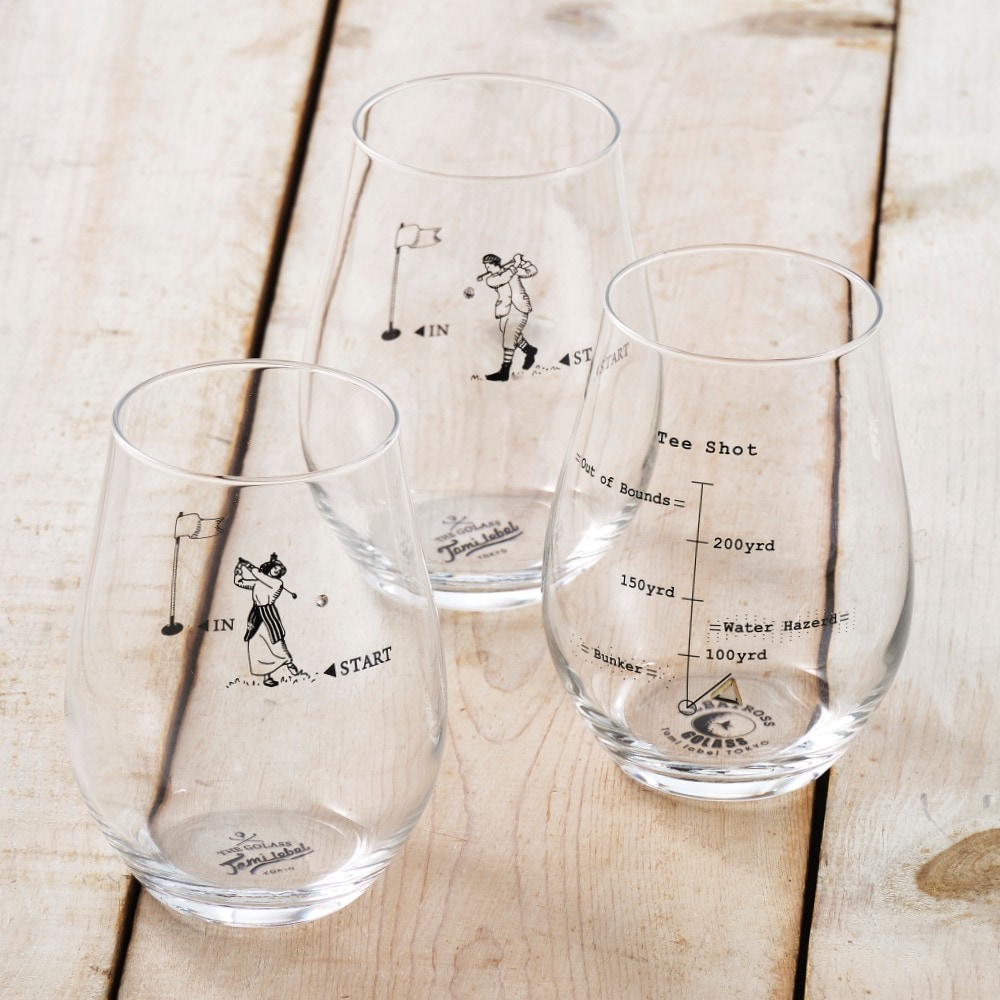 ＜Tomi Label TOKYO＞ゴラス ビアタン【ゴルフ好きのための「遊べるビアタンブラー」】