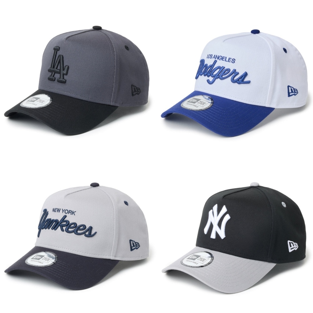 【NEW ERA GOLF】9FORTY A-Frame MLB 2-Tone キャップ【遊び心をプラス！コントラストの効いた2トーンのキャップ】