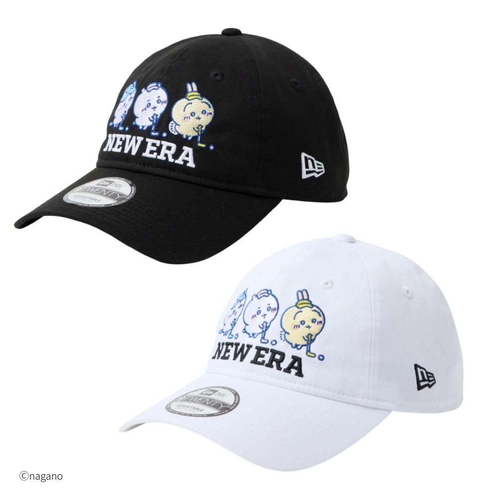 【NEW ERA GOLF】9TWENTY ロングバイザー ちいかわ【ちいかわたちと、楽しくラウンド！】