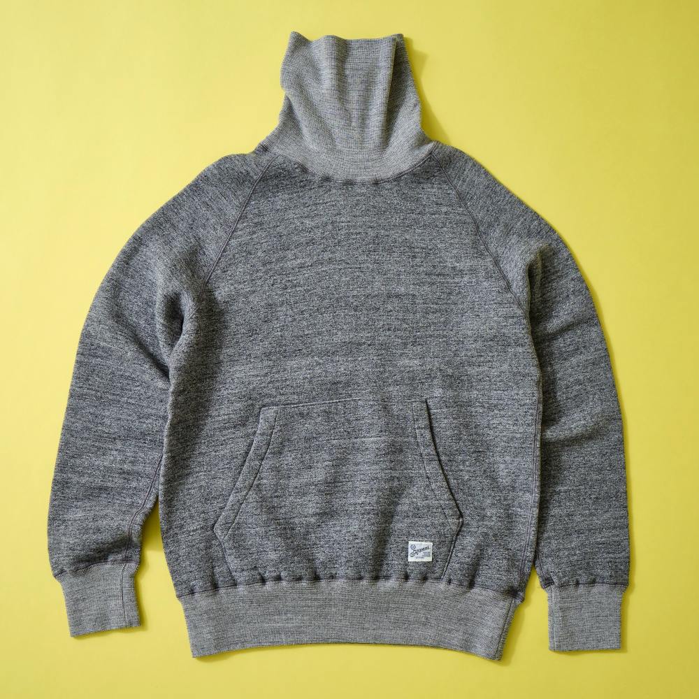 ＜Kepani＞ヤサシイ着心地タートルネックトレーナー【糸から完全Made in JAPAN】