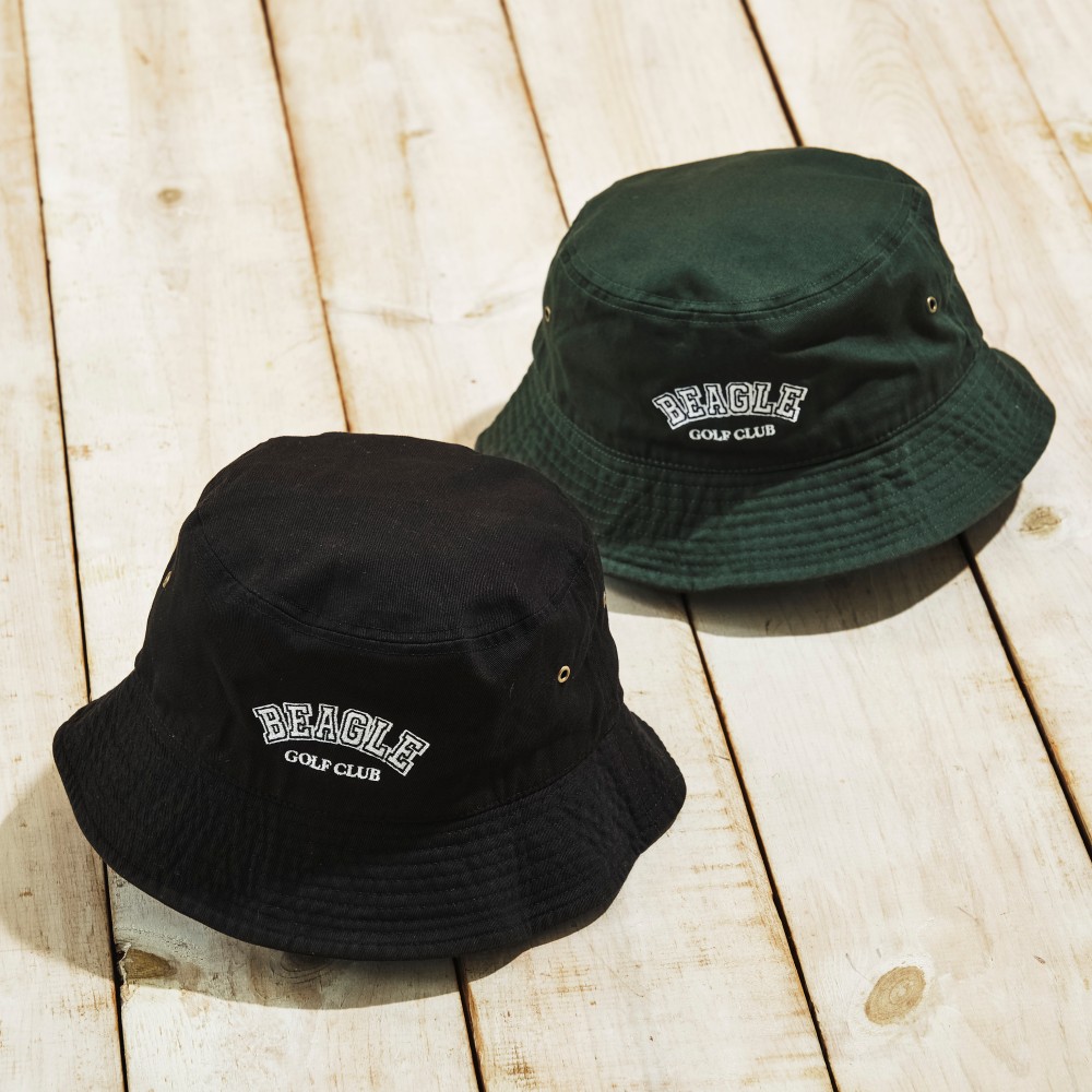 BEAGLE GOLF CLUB＞バケットハット college【前後で異なる表情が楽しめる】