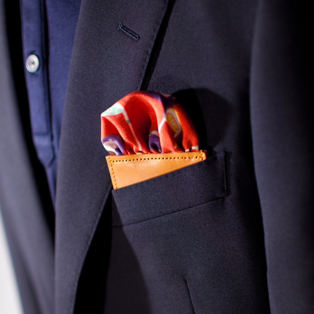 カードケース　ポケットチーフ