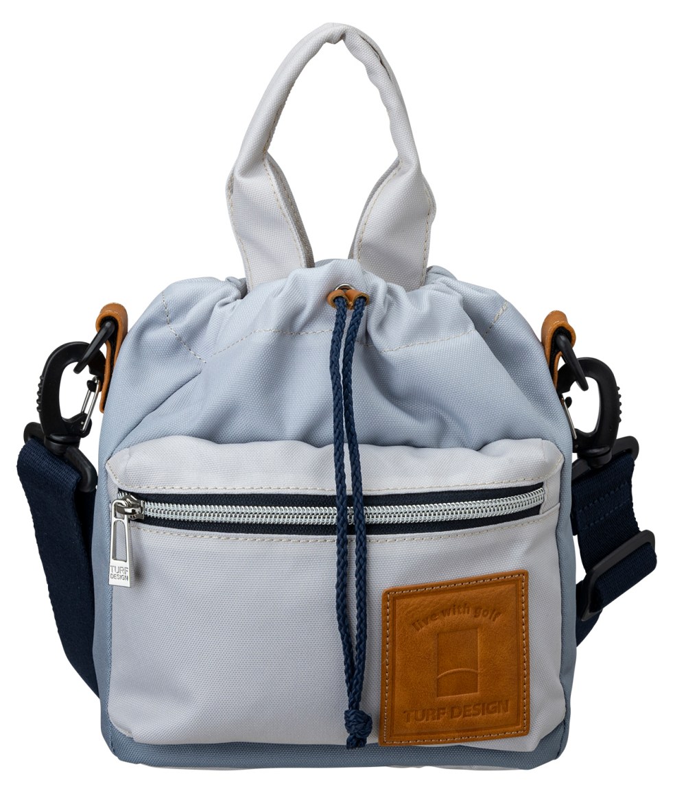 TURF DESIGN キャディバッグ 青/グラデーション TURF DESIGN ターフデザイン グラデーション キャディバッグ