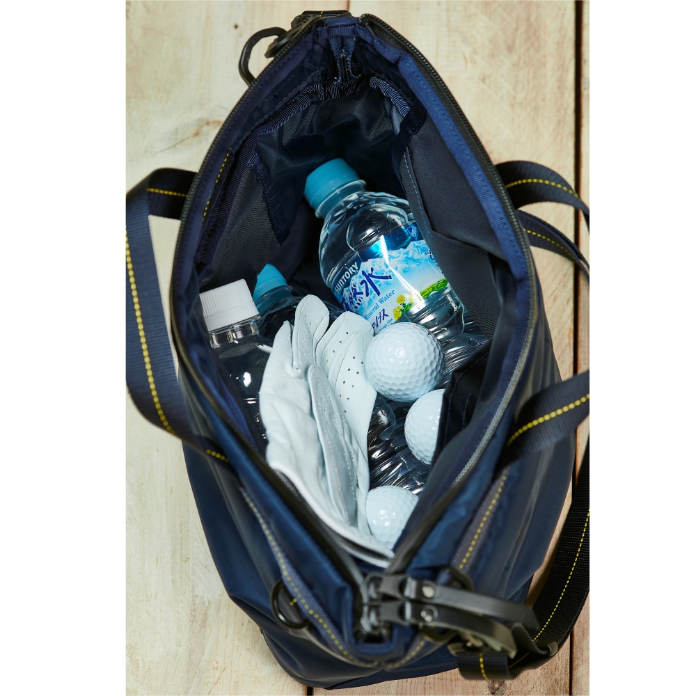 完売御礼！【出来る大人に出来るバッグ】HARVEST LABEL拡張ラウンドバッグ