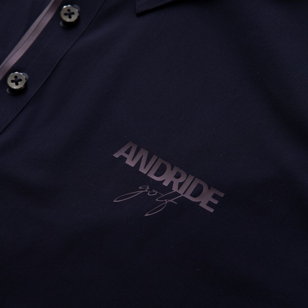 ANDRIDE】シームレスポロシャツ