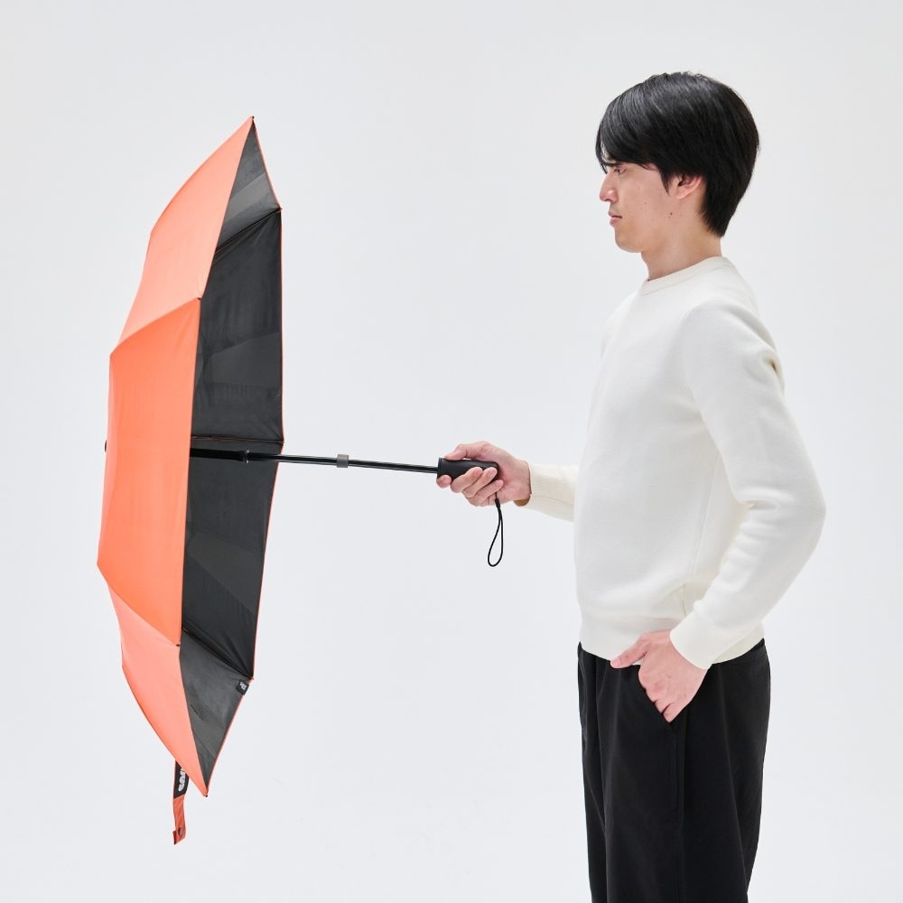 電動傘【CAN】親指ひとつでラクラク開閉！ラウンド中の頼れる“もう1本“