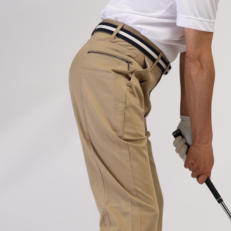 股上深めパンツ 多機能らくあきストレッチチノパンツ ゴルフダイジェスト公式通販サイト ゴルフポケット