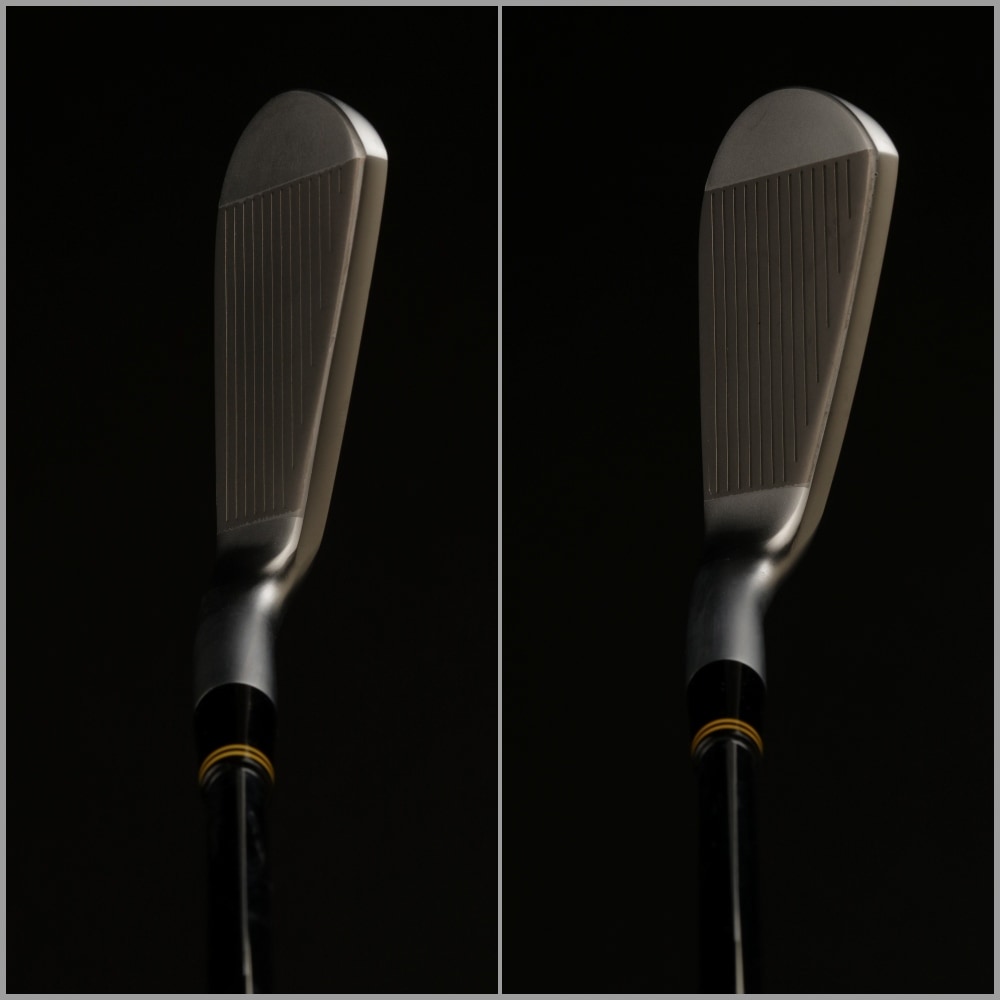 ZiZi フェースだけノーメッキ A型キャビティアイアン【手入れが楽