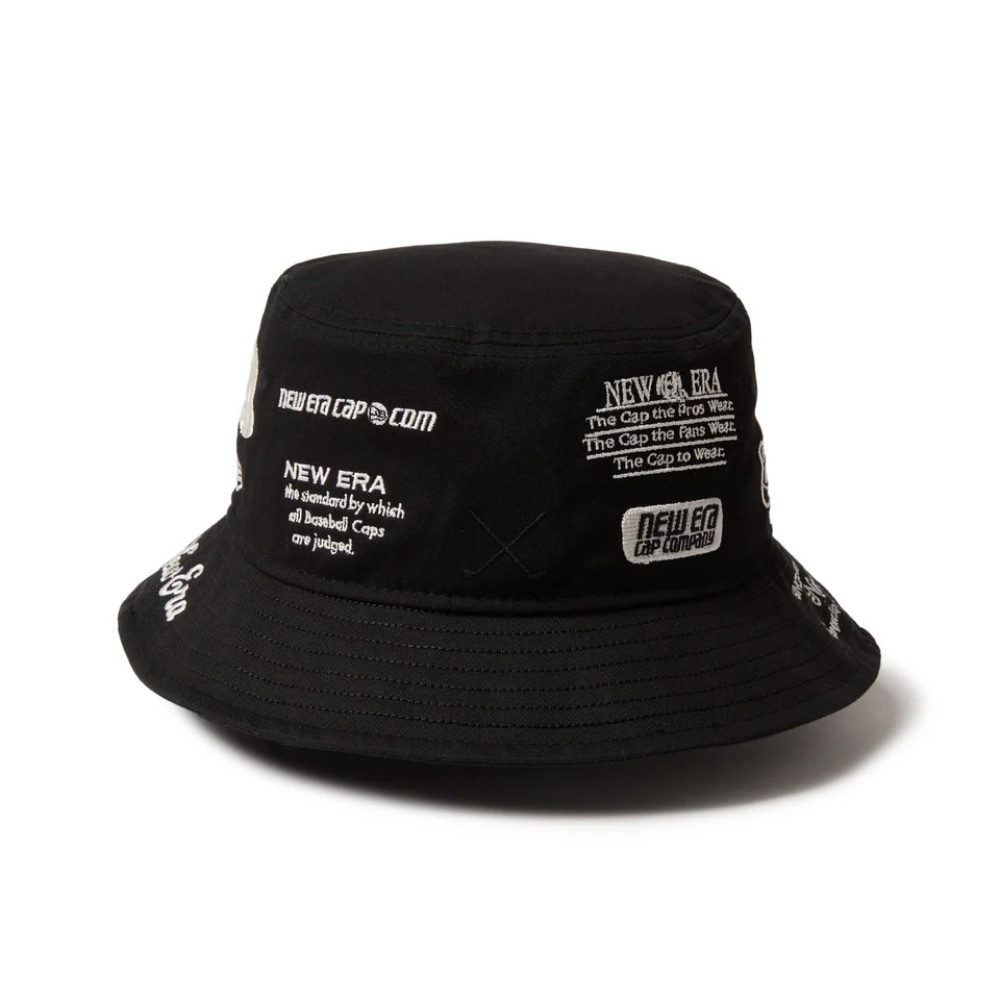 NEW ERA GOLF】 バケットハット01 アーカイブロゴ ALLOVER