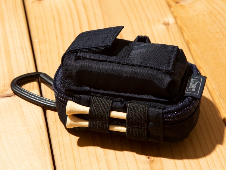 距離測定器や小物収納に便利！】ハーヴェストレーベルGPSポーチ