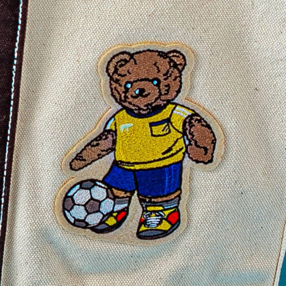 クマ勢ぞろい】ゴールデンベア帆布トートバッグ