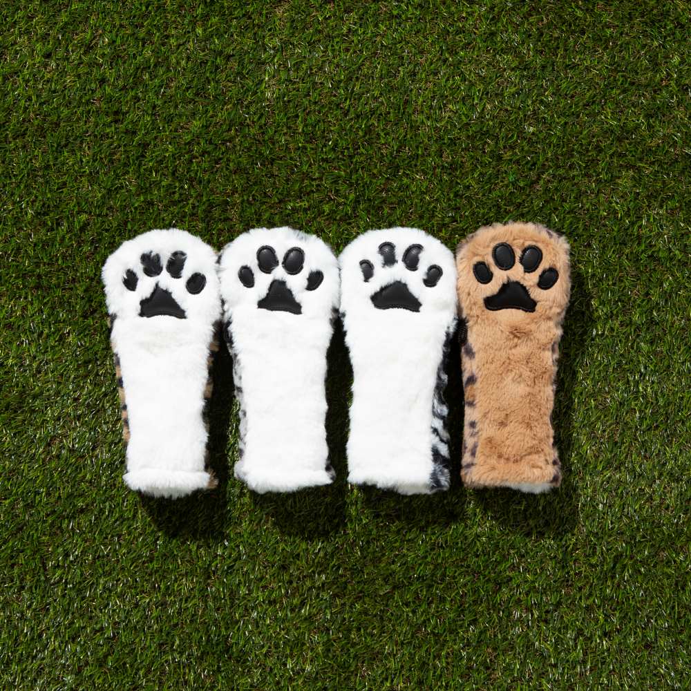 ゴルフヘッドカバーハンドメイド♪肉きゅう型♪D、FW、UT、☆オーダー