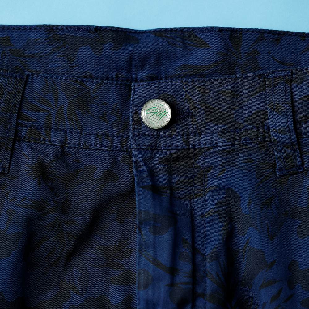 アルベルト ストレッチショートパンツ【アートのようなシックな