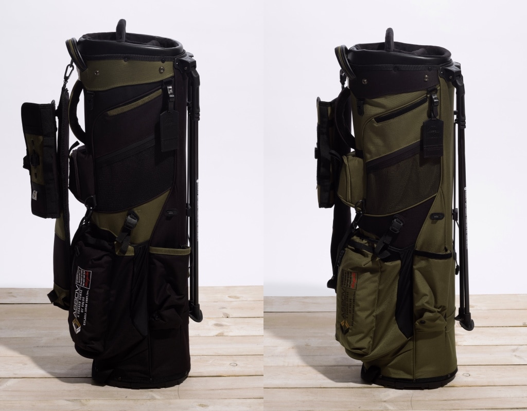 AS2OV GOLF SELF STAND BAG カーキー Amazon.co.jp: [アッソブ] EXCLUCIVE Ballistic Nylon-SELF