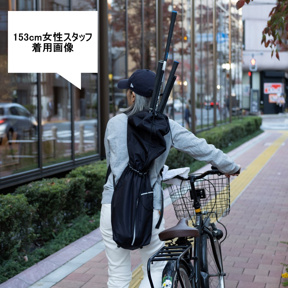 再入荷】クラブを背負って練習場へGO! 「自転車ゴルファーリュック」