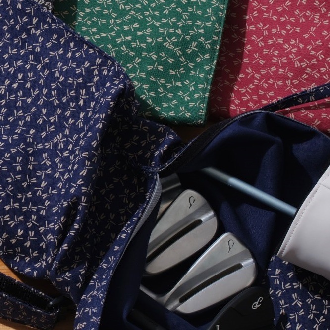 クラブセット(共柄のケースとシューズバック付)