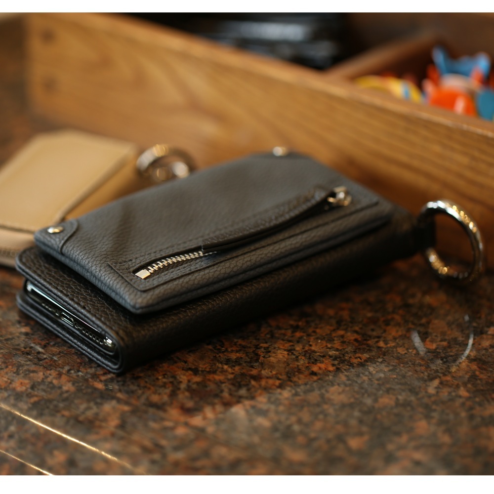 画面が見られず安心】A SCENE 手帳型iPhoneケース