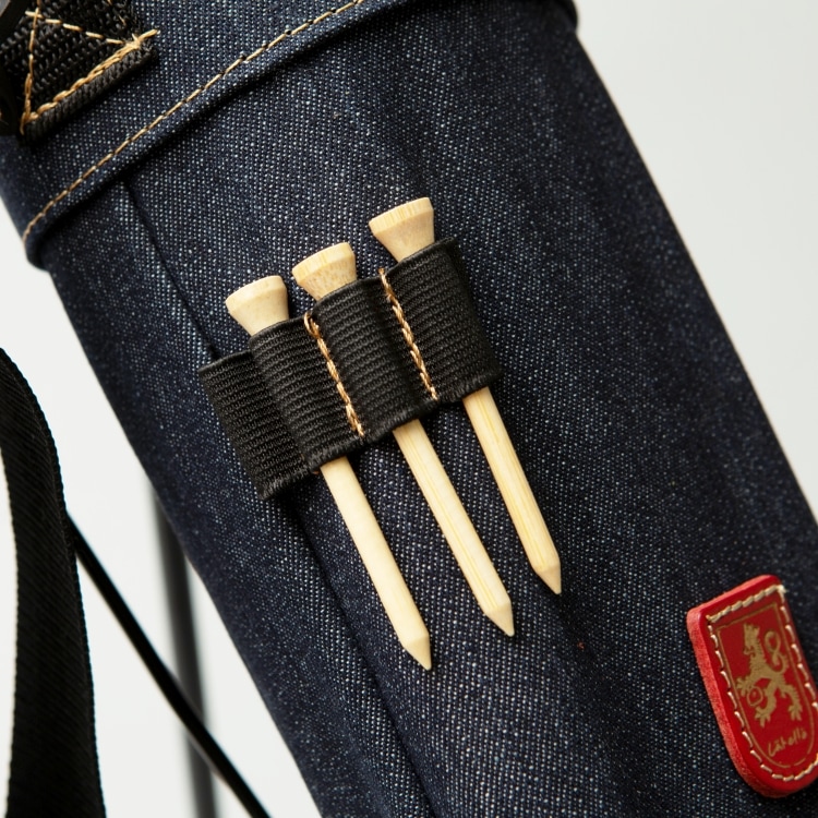 育てるセルフスタンド】デニム セルフスタンドバッグ Lahella golf