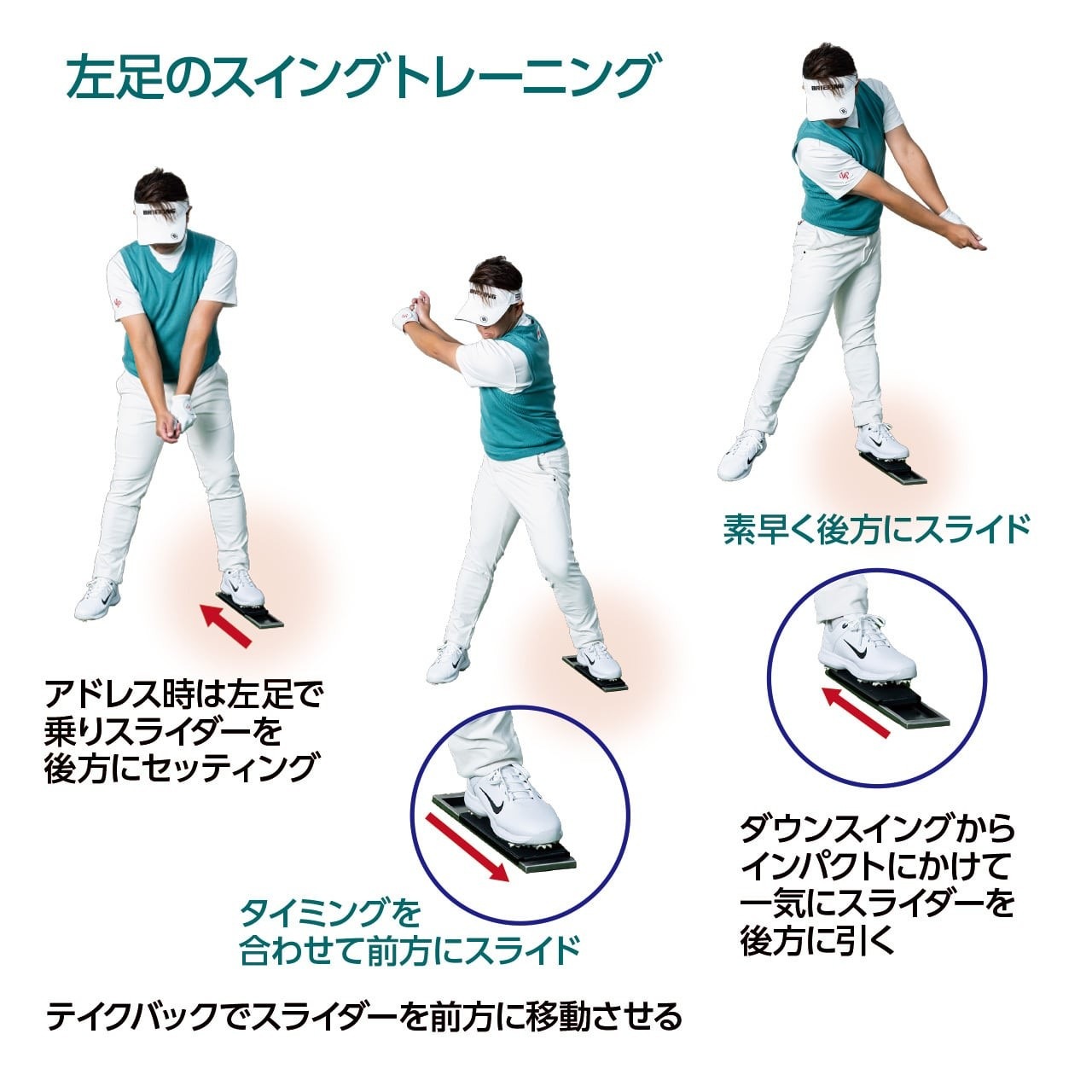 LPスイング Power Slider【正しい下半身の動きが理解できる】