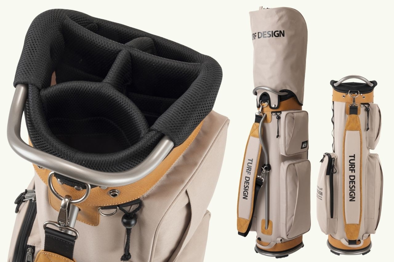 TURF DESIGN（ターフデザイン）キャディバッグ TDCB-BE70【軽さ