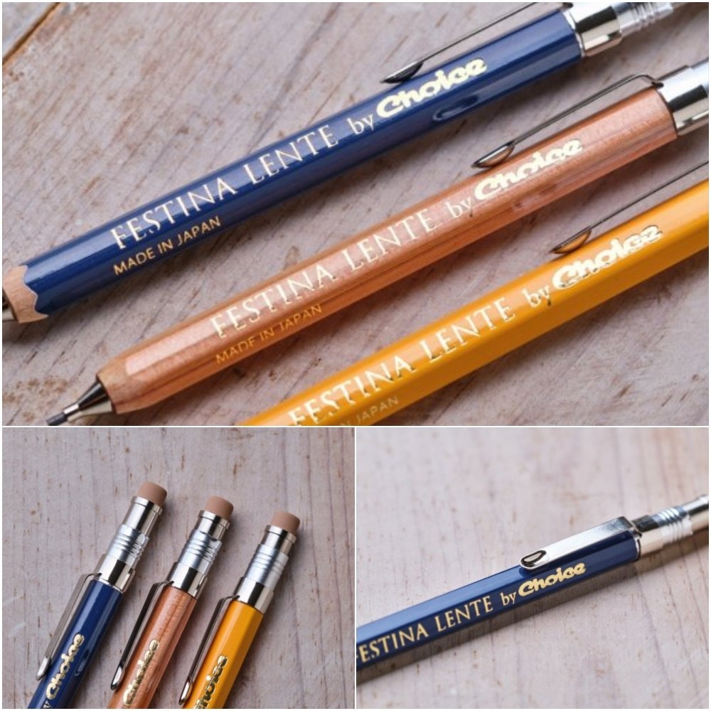 キャメル鉛筆 1.3ミリ芯エコシャープペンシル【短い太芯がスコアカード