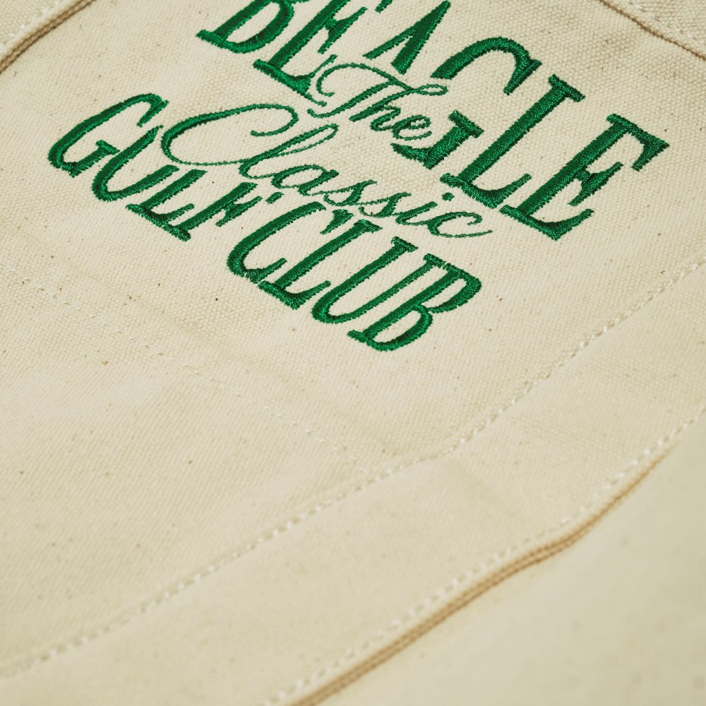 BEAGLE GOLF CLUB＞トートバッグ The Classic 【グリーンの刺繍が