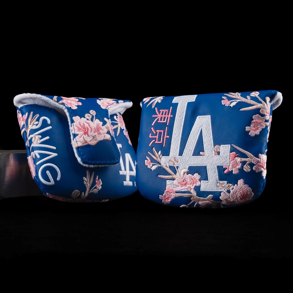 シンボルマスコット　紫　スクエア　パターカバーキャッチャーとしていかがですか シンボルマスコット 紫 スクエア パターカバーキャッチャー