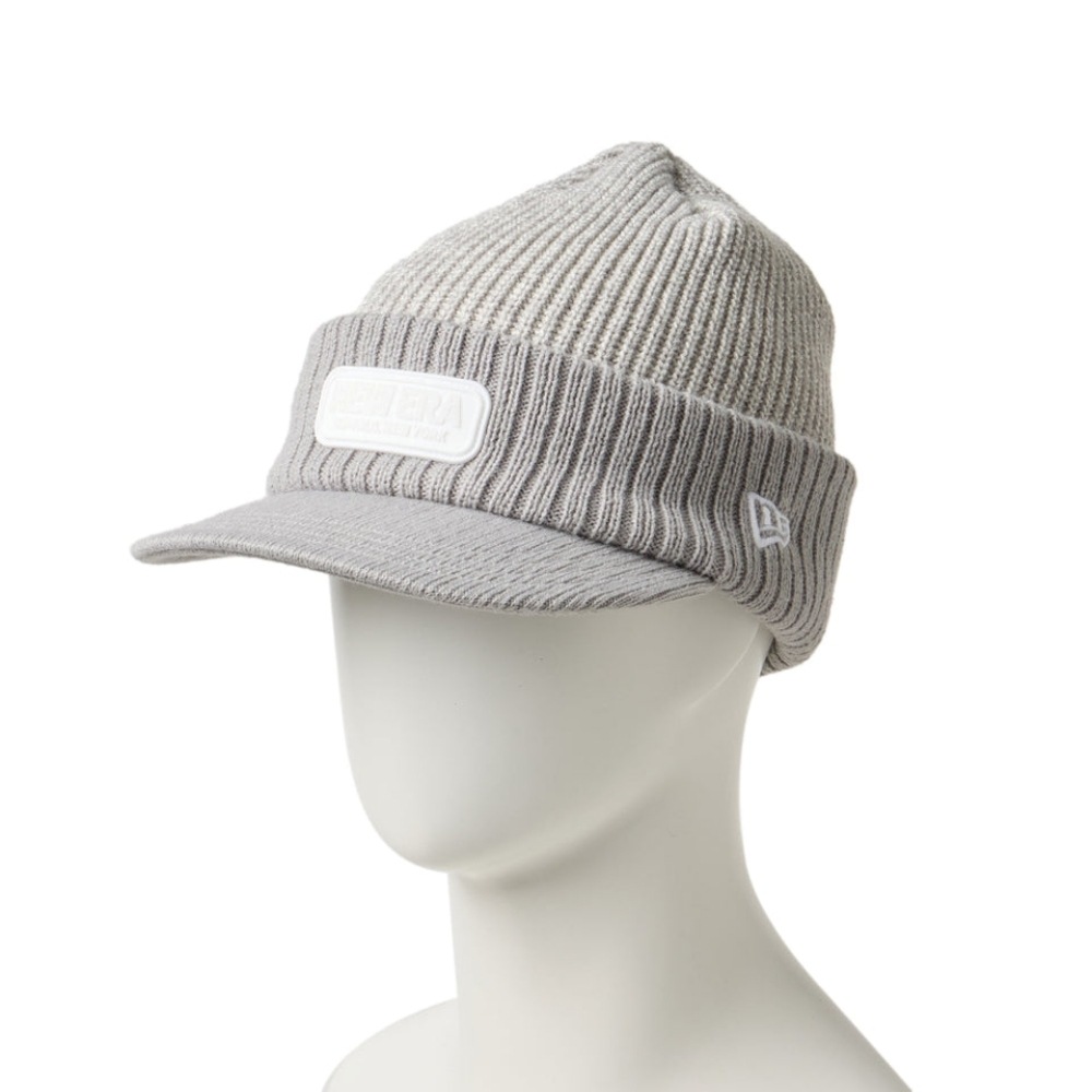 完売御礼！【NEWERA GOLF】バイザー付きニットキャップ(TPUロゴ)【暖か