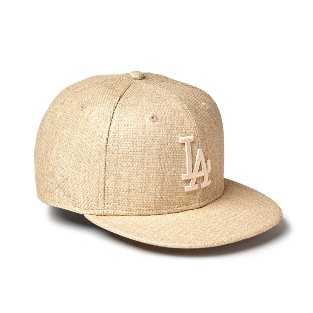 NEW ERA9FIFTY Paper ロサンゼルス・ドジャース ベージュ NEW ERA GOLF】9FIFTY Paper素材 ロサンゼルス・ドジャース