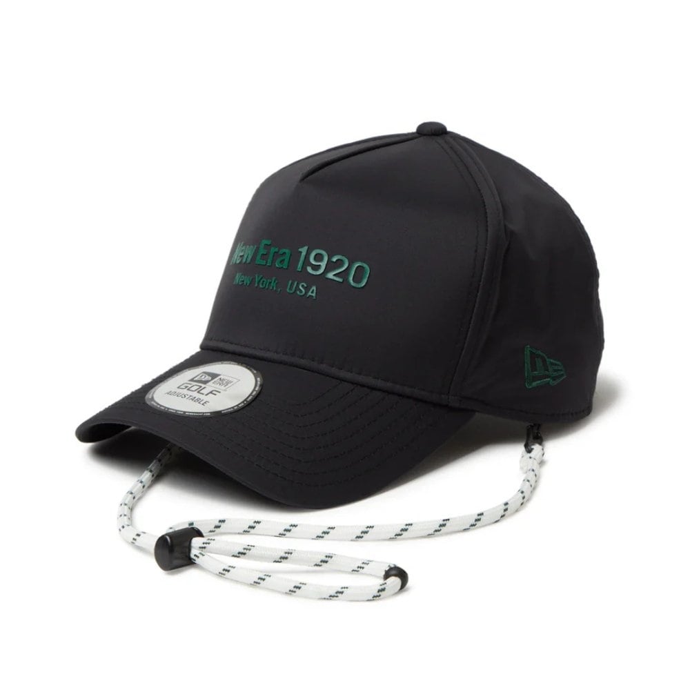 カジュアルスタイルにプラスしたい\tHermes\tTess Pierce キャップ NEW ERA GOLF】9FORTY A-Frame ストリング ZAMZA®【頼れる耐水