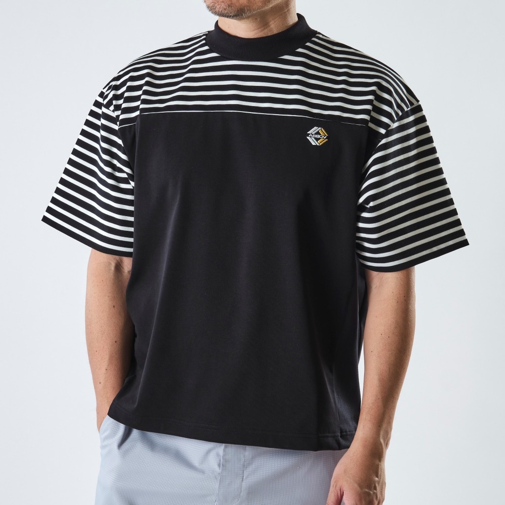 【新品】FIDES GOLF モックネックシャツ NO FIDES GOLF MOCK NECK L/S