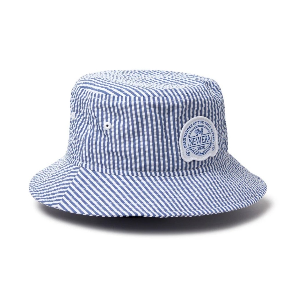 完売御礼！【NEW ERA GOLF】バケットハット01 シアサッカー