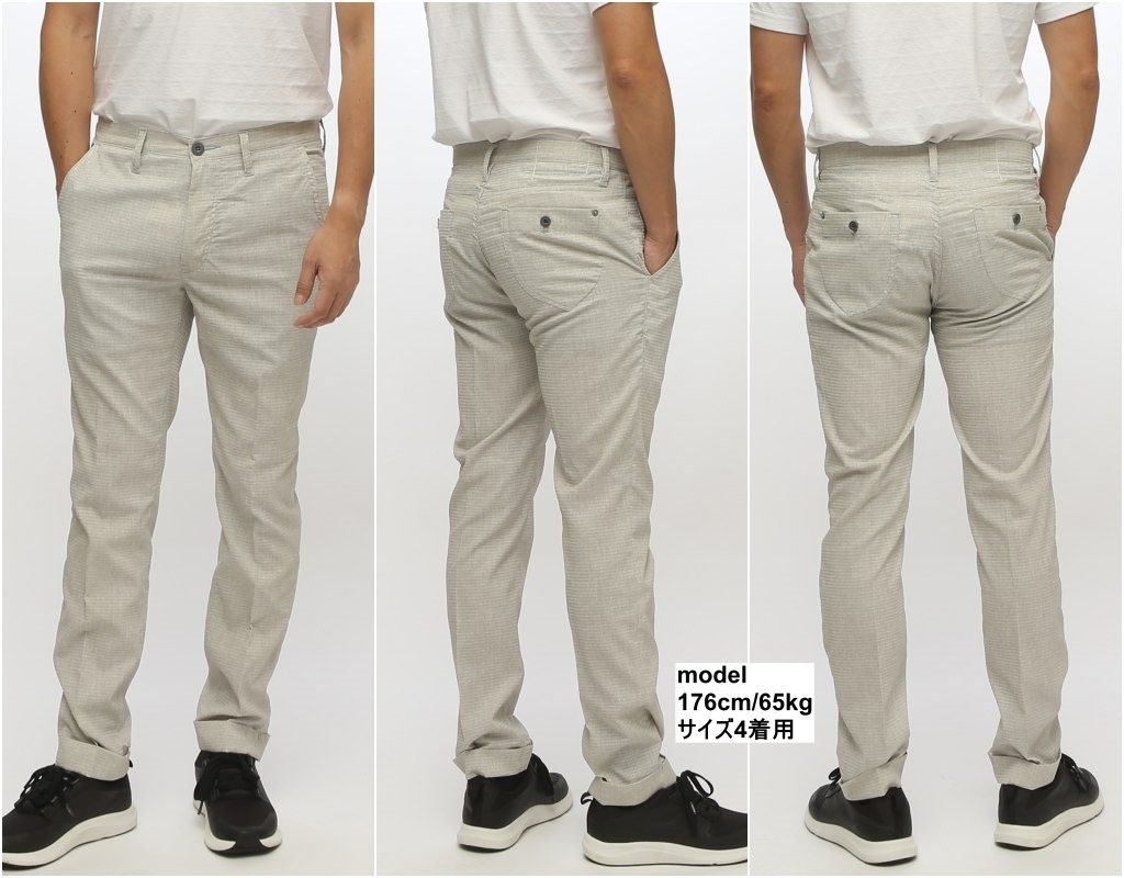 ONO+8186 エアードッツやみつきテーパードパンツ【「最強の通気性」で