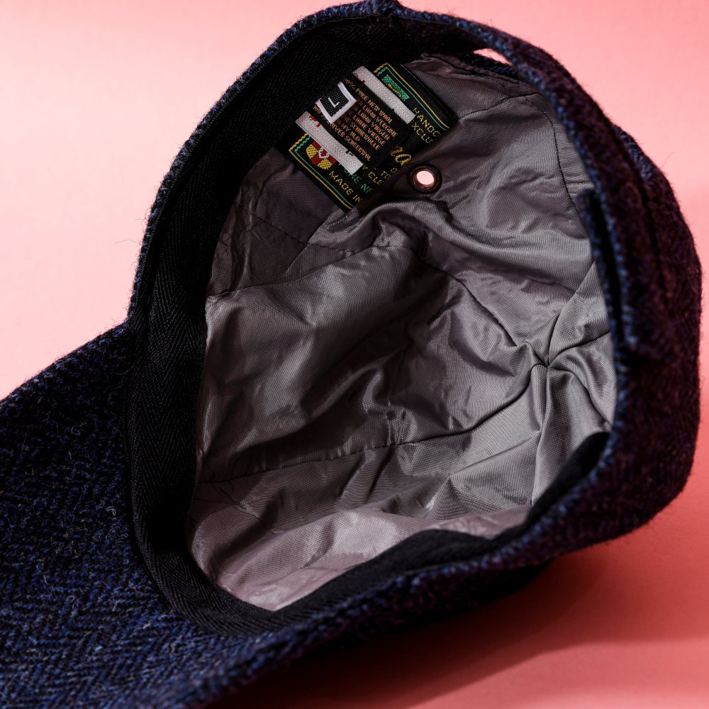 ハンナハット ウール100％ツイードキャップ＆パッチワークハンチング