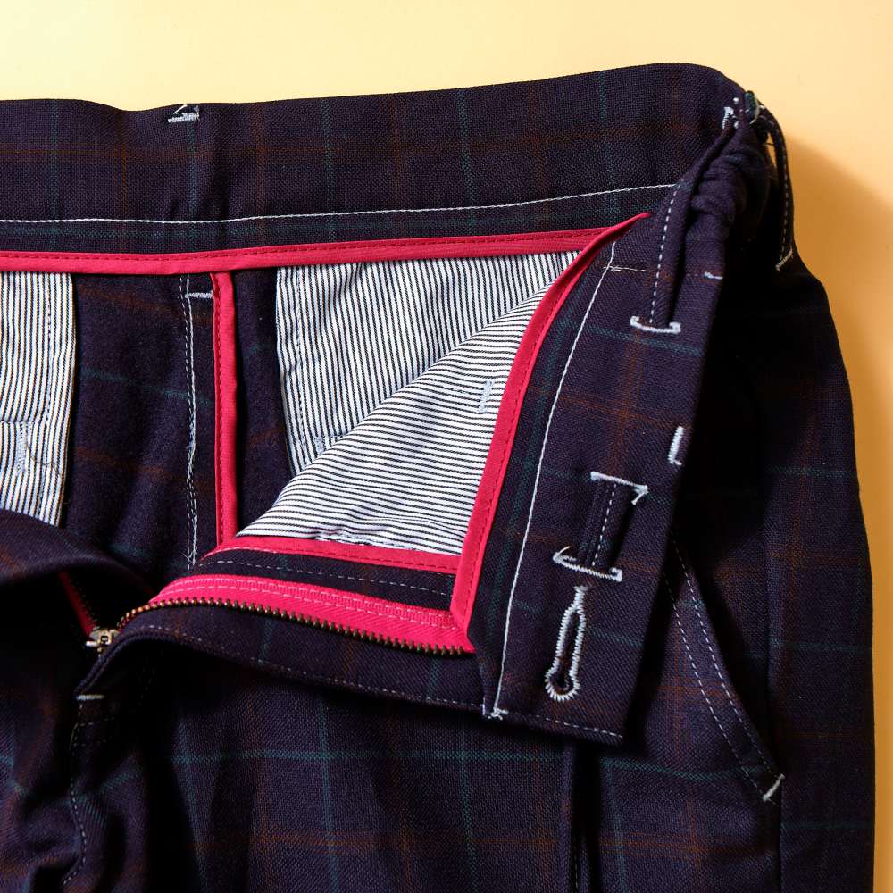 吸湿発熱であたたかい】 ONOソフトサーモ裏起毛トローリリラックスパンツ