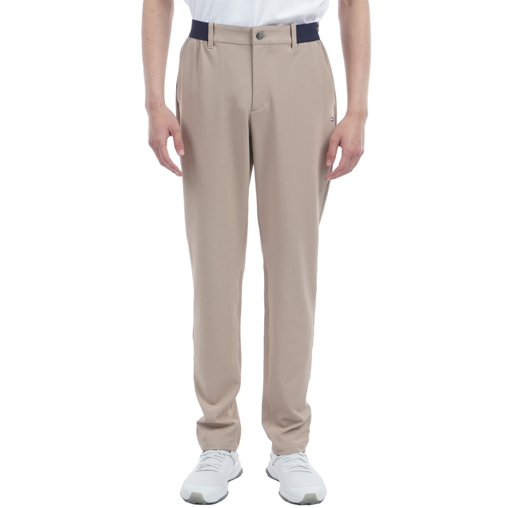 トミーヒルフィガー ゴルフ パンツ メンズ テーパードパンツ ロングパンツ 遮熱 UVカット ストレッチ ゴルフウェア ブランド 無地 春 夏 秋 THMA534 トミー ヒルフィガーゴルフ】遮熱テーパードパンツ【遮熱素材を採用で