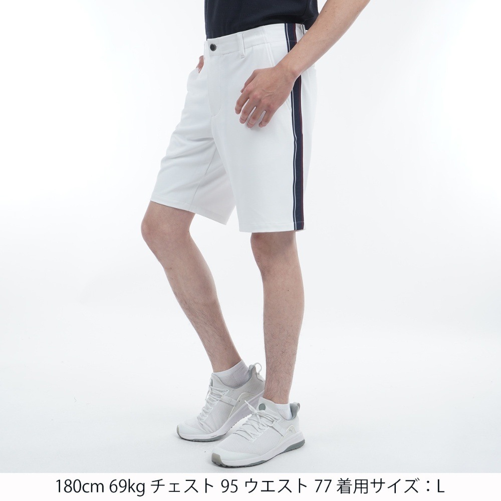 トミー ヒルフィガーゴルフ】 遮熱サイドライン ショートパンツ