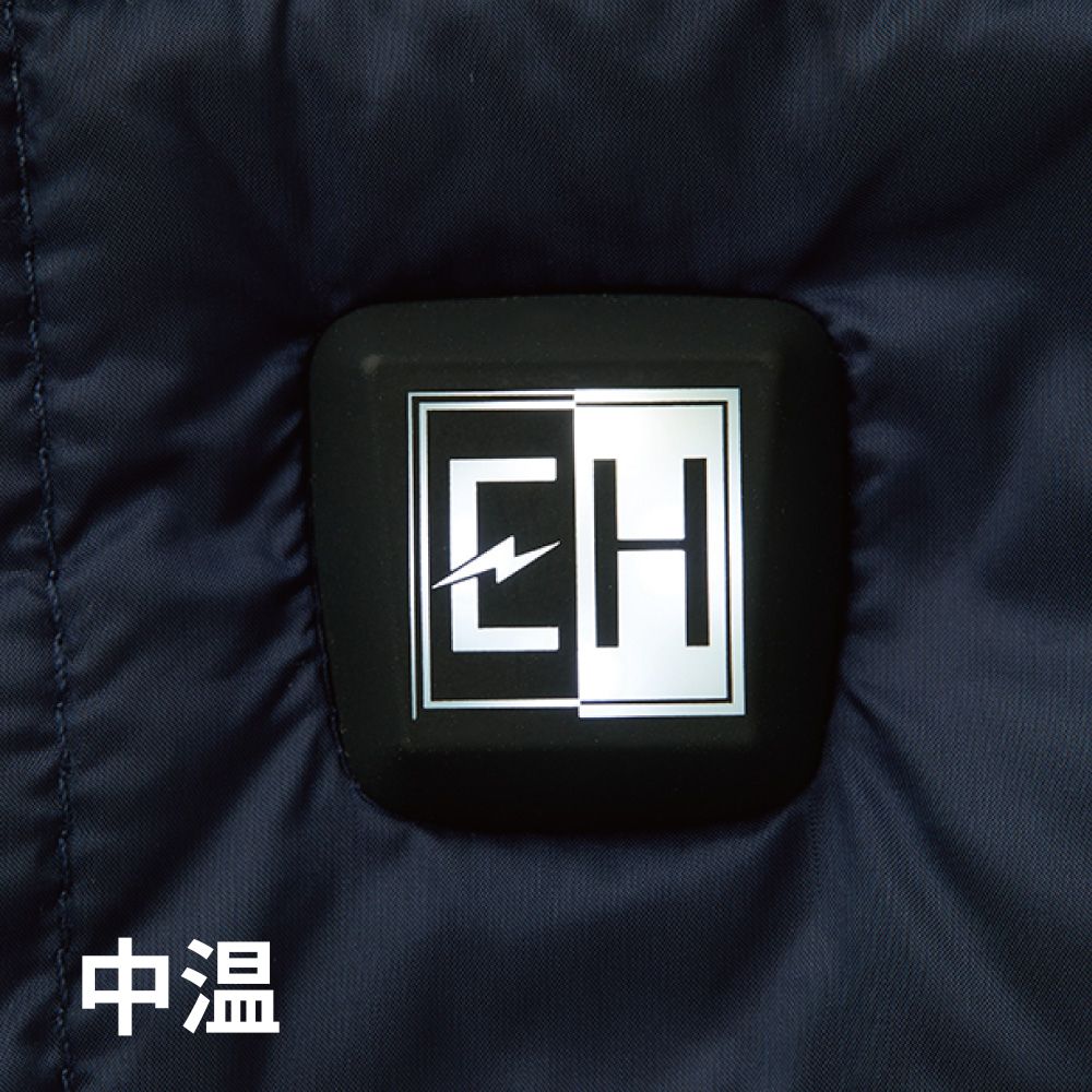 冬ゴルフ支度はこれ1枚で完璧】カーボンヒートベスト(タフタ素材)EH32490