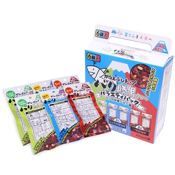 静岡を代表するおつまみ♪】かつおぶしチップバリ勝男クン。バラエティ