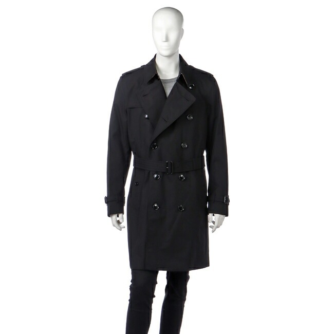 SALE】バーバリー/BURBERRY コート アパレル メンズ MW KENSINGTON MID トレンチコート BLACK 2023年秋冬新作