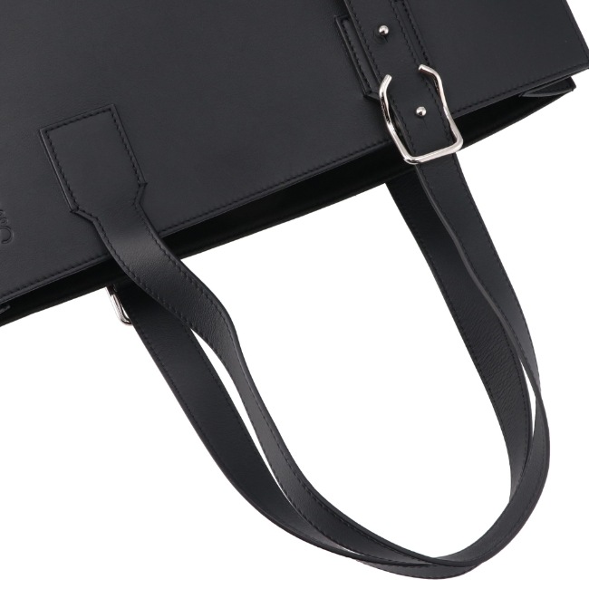 ロエベ/LOEWE バッグ メンズ BUCKLE HORIZONTAL TOTE トートバッグ BLACK 2024年春夏新作 B692K96X06-0024-1100