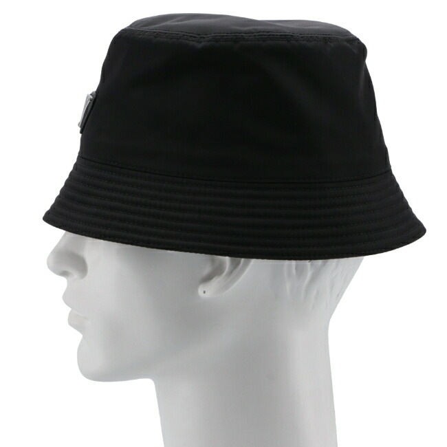 プラダ/PRADA 帽子 メンズ CAPPELLO バケットハット NERO 2HC137-2DMI-002