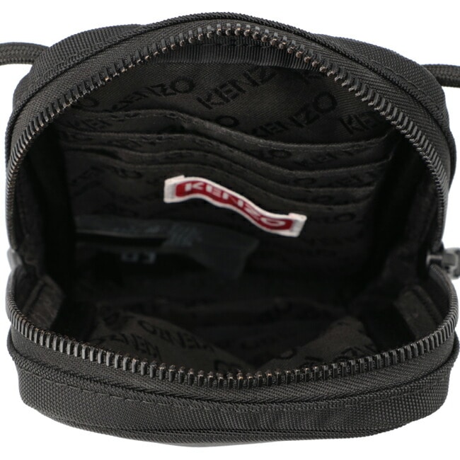 KENZO - KENZO(ケンゾー) FD55PM468F26 KENZO CREST フォンケース Black KENZO(ケンゾー) FD55PM468F26 KENZO CREST フォンケース Black