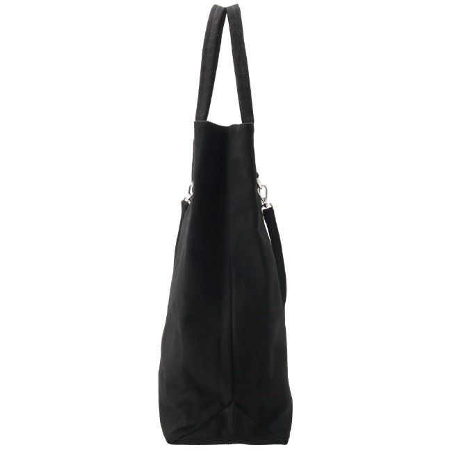 エムエムシックス メゾンマルジェラ/MM6 MAISON MARGIELA バッグ メンズ SHOPPING CANVAS トートバッグ BLACK 2024年春夏新作 SB5WC0011-P6415-T8013