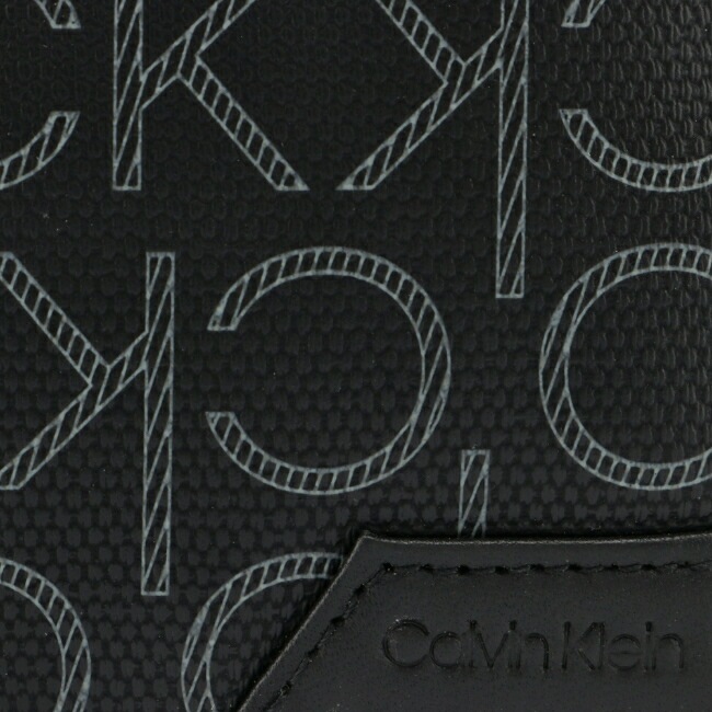 カルバン クライン/CALVIN KLEIN 財布 メンズ BIFOLD 6CC W/BILL 二つ折り財布 BLACK K50K507004-0003-0001