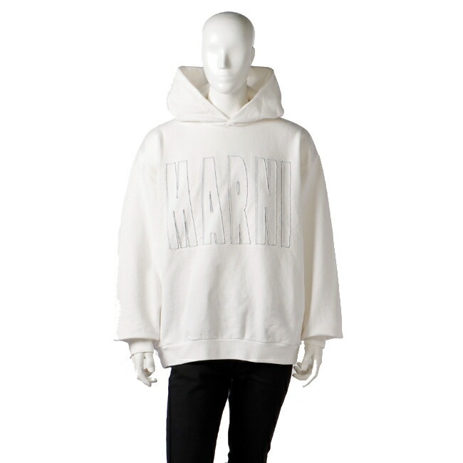 marni マルニ ホワイトステッチプルオーバーパーカー（MARNI