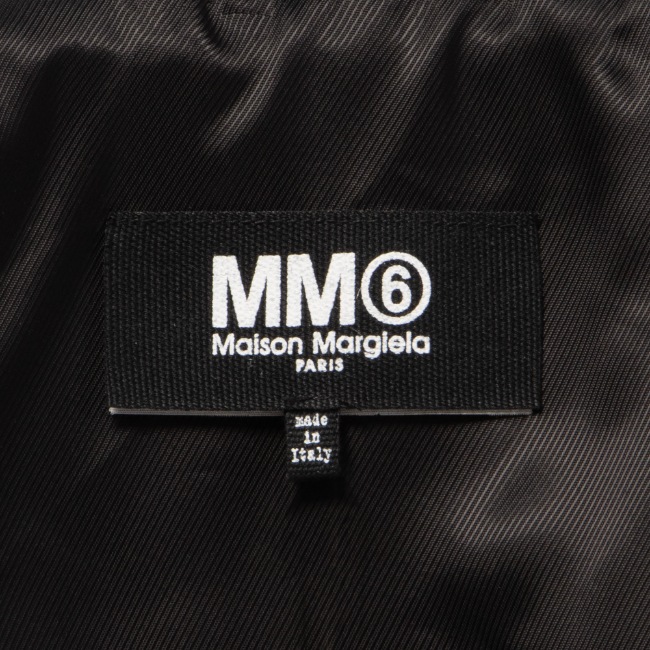 エムエムシックス メゾンマルジェラ/MM6 MAISON MARGIELA ジャケット メンズ ライダースジャケット BLACK 2023年秋冬新作 S52AM0277-SY1548-900